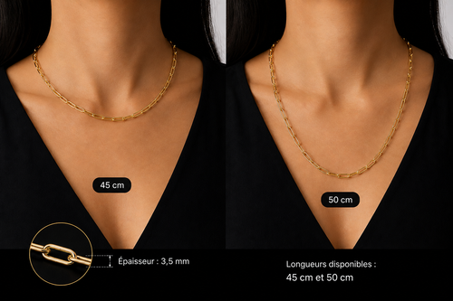 Collier personnalisé – Chaîne & Pendentif