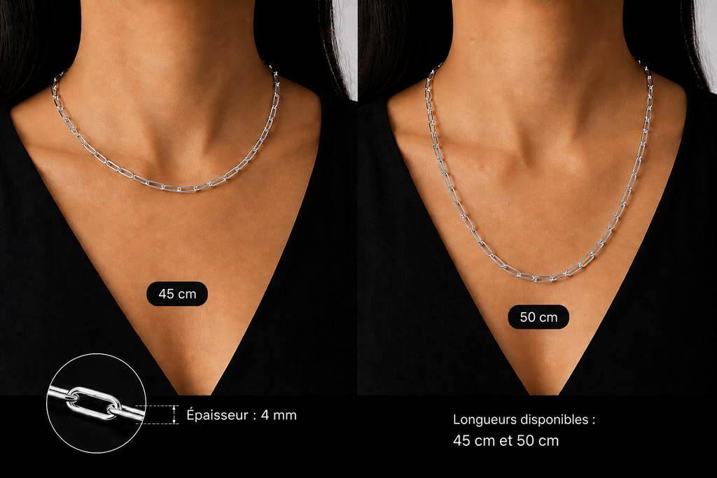 Collier personnalisé – Chaîne & Pendentif